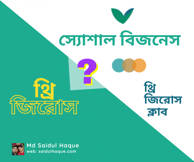 স্যোশাল বিজনেস, থ্রি জিরোস এবং থ্রি জিরোস ক্লাব কি? স্যোশাল বিজনেস, থ্রি জিরোস এবং থ্রি জিরোস ক্লাব কি?